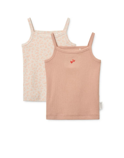 2 х Майки Naomi Rib Leo Pale 86-92