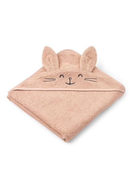 Augusta Rabbit Hooded Towel Pale One Size