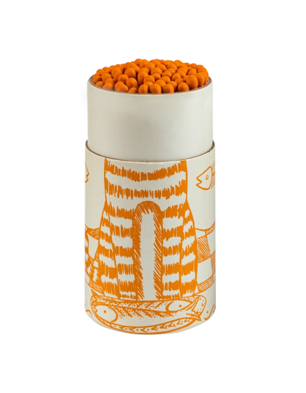 Сірники Cat and Mackerel Large Cylinder 2