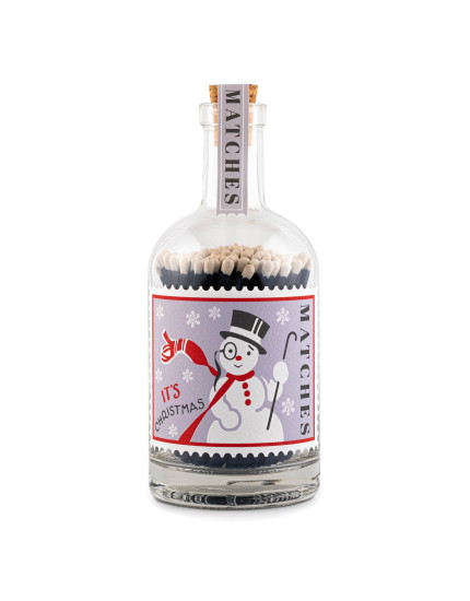 Сірники Snowman Stamp Bottle 