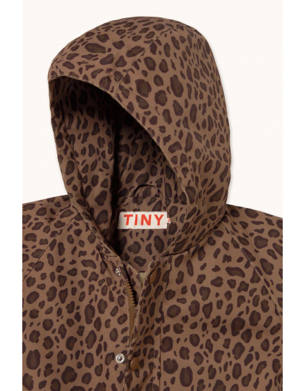 Animal Print Snow ONE-PIECE Mocha 3