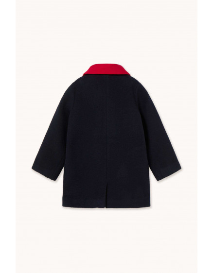 Wool Coat Ink Blue 4