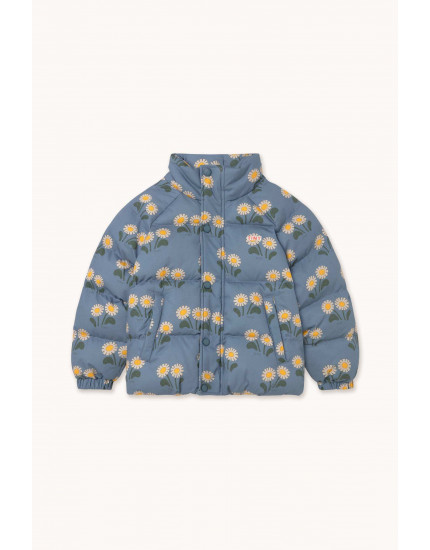 Winter Flowers Jacket Stone