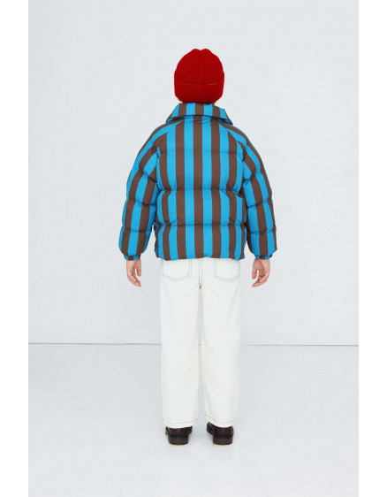 Blue Cacao Stripes Jacket Cayn 5