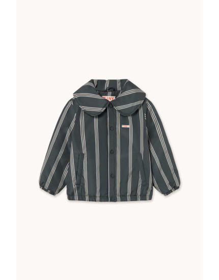 Lines Padded Jacket Ink Blue 10Y