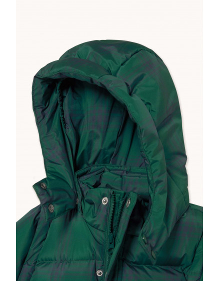 Green Check Padded Jacket Multi 5