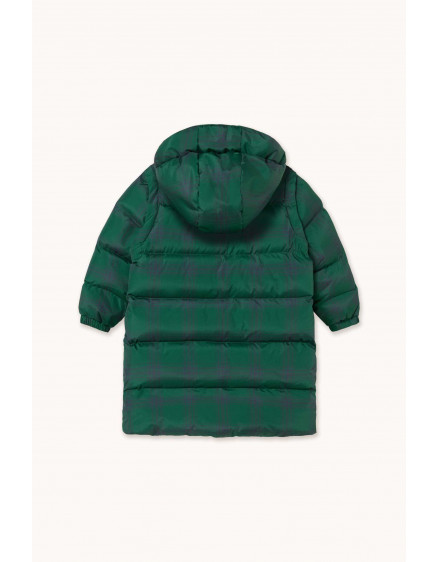 Green Check Padded Jacket Multi 3