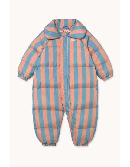 Nude Blue Stripes Overall 2Y