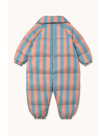 Nude Blue Stripes Overall 2