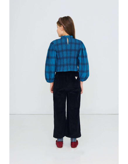 Solid Corduroy Pants Navy – 10Y 3