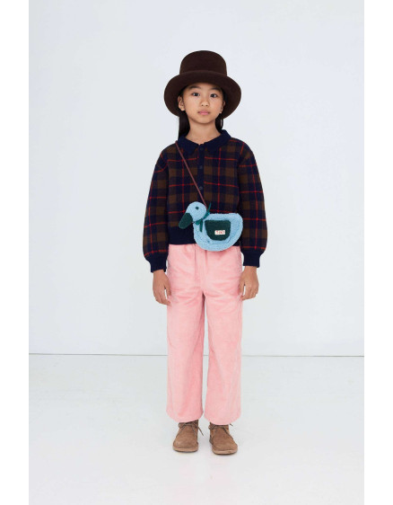 Solid Corduroy Pants Nude – 8Y