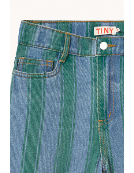 Retro Stripes Denim Pant Wash 2 2