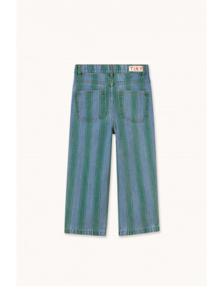 Retro Stripes Denim Pant Wash 2 3