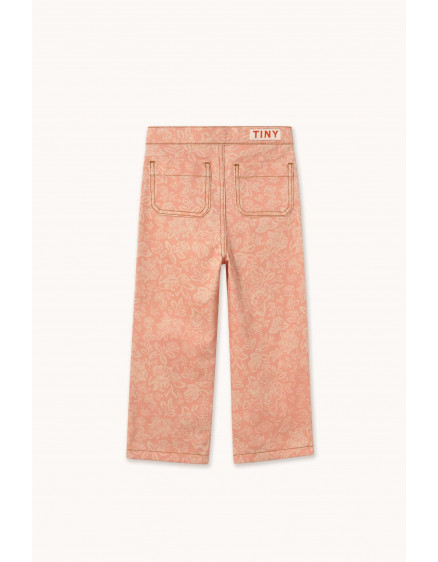 White Roses Denim Jacket Nude 2