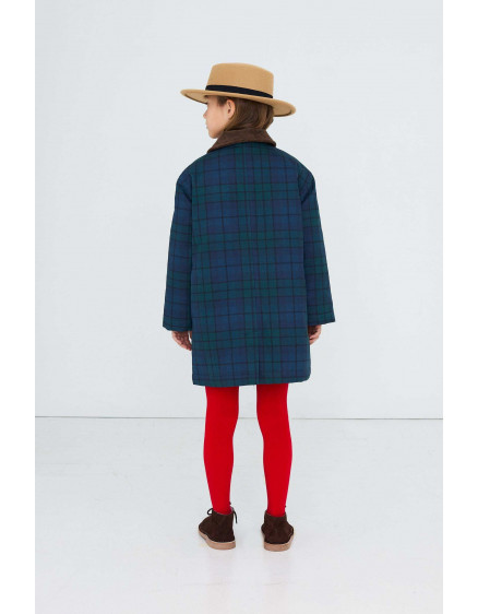Check Trench Coat Multi 4