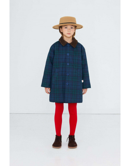 Check Trench Coat Multi 3