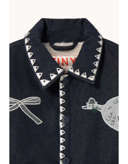 Tiny Bow Jacket Dark 3