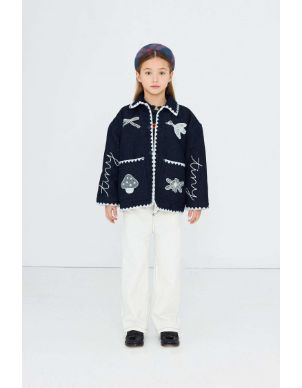 Tiny Bow Jacket Dark 4
