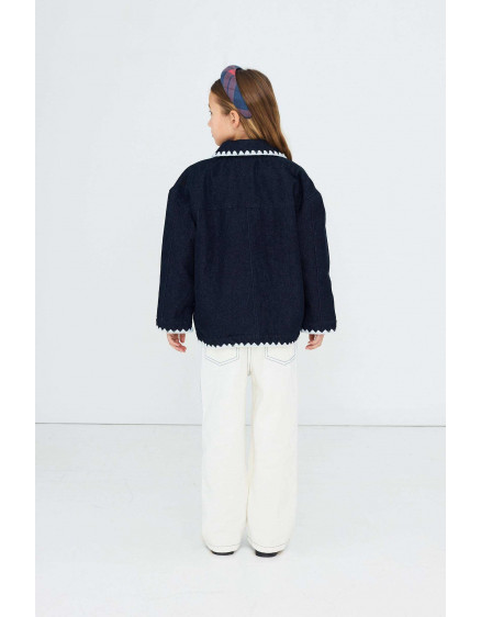 Tiny Bow Jacket Dark 5