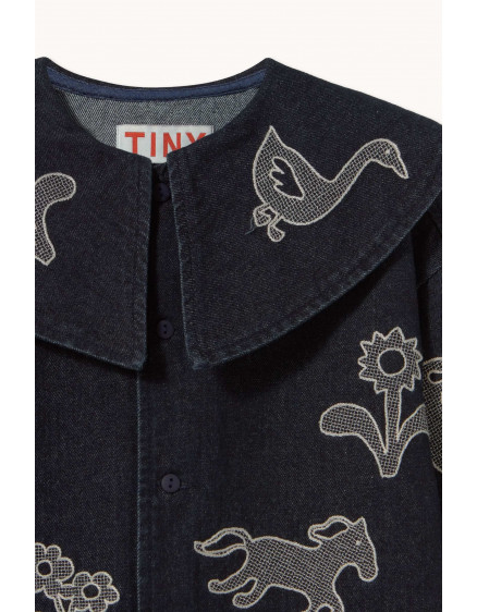 Сукня Horses Flowers Denim 2
