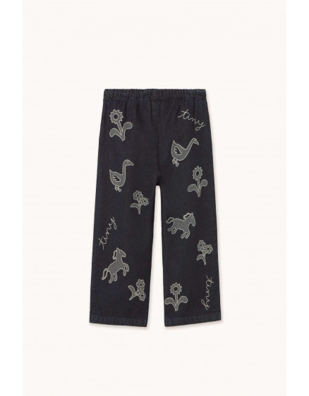 Штани Horses Flowers Denim 2