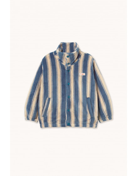 Blue Retro Stripes Polar Set 3