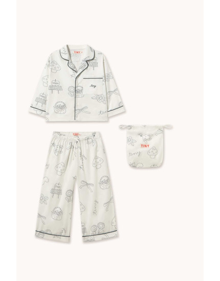 Tiny Apples White Set 12Y
