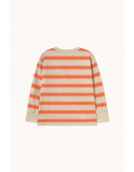 Лонгслів Retro Stripes Red 2