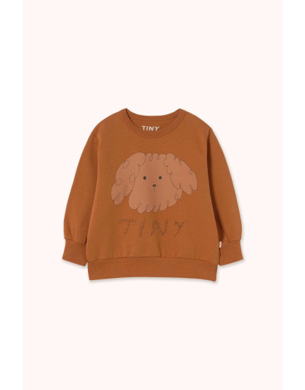 Curly Dog Sweatshirt Brown 10Y