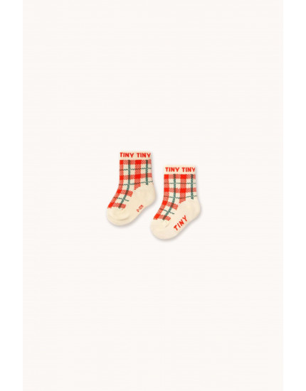 Шкарпетки Check Cream 0-12M