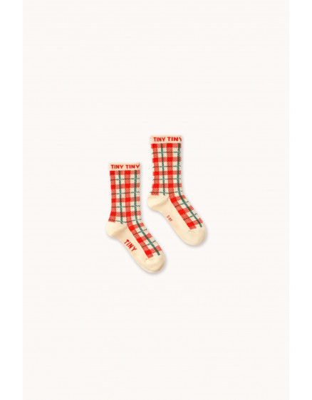 Шкарпетки Check Cream Medium 2