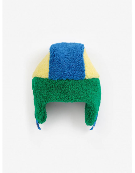 Шапка Color Block Blue Green 2