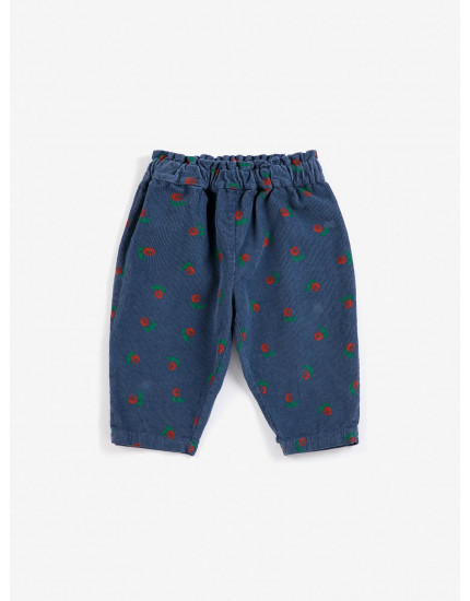 Stamp Bloom All Over Pants Navy