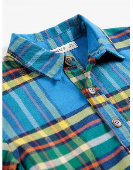 Сорочка Plaid All Over Blue 2