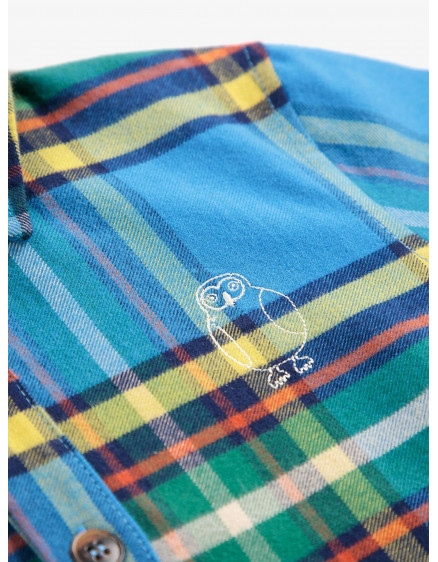 Сорочка Plaid All Over Blue 3