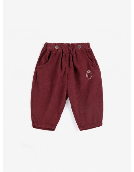 Штани Curious Owl Baby Burgundy 
