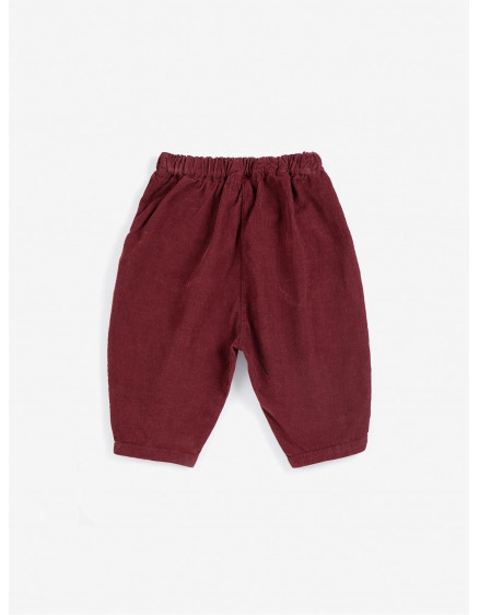 Штани Curious Owl Baby Burgundy  4