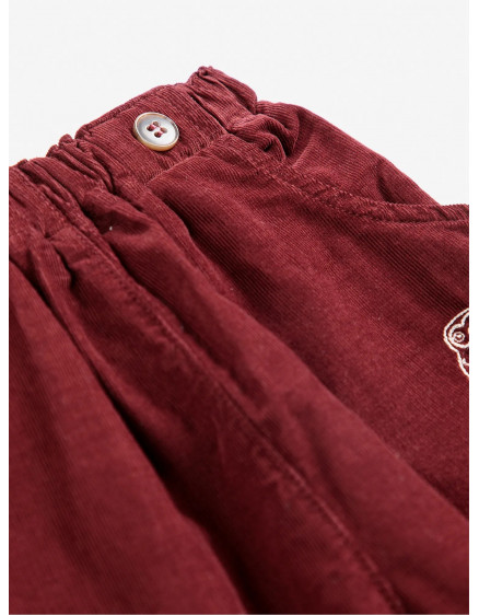 Штани Curious Owl Baby Burgundy  2