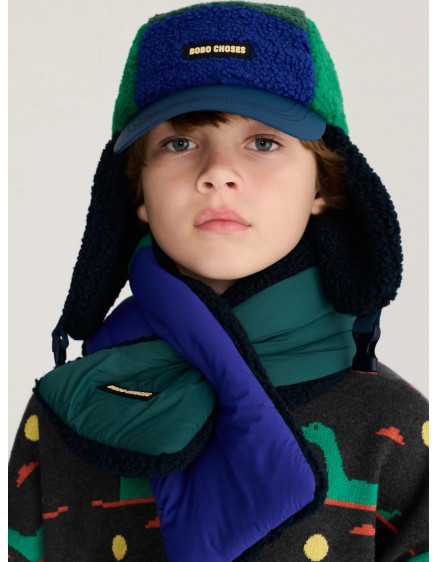 Шарф Color Block Green 3