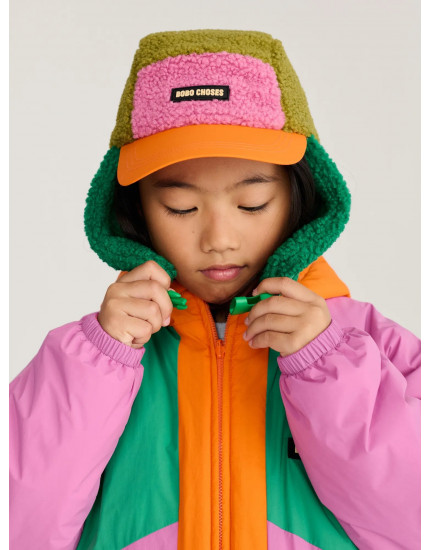 Шапка Color Block Green 6-10Р