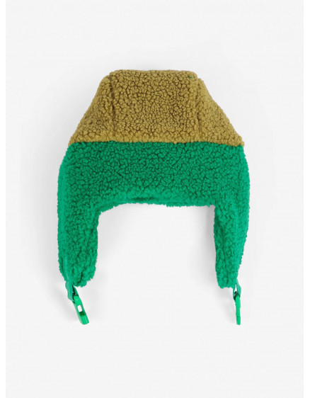 Шапка Color Block Green 3