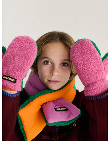 Рукавички Color Block Fuchsia