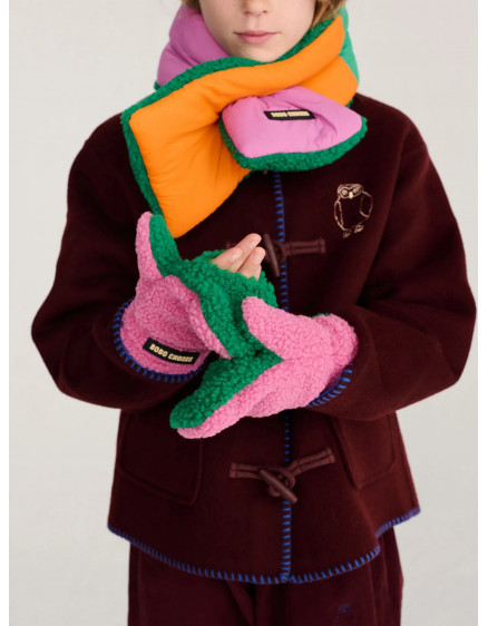 Рукавички Color Block Fuchsia 2