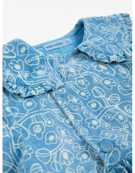Сукня Sketchy Flowers Blue 2