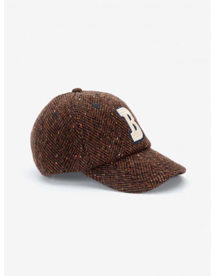 Кепка Bobo Wool Brown 4