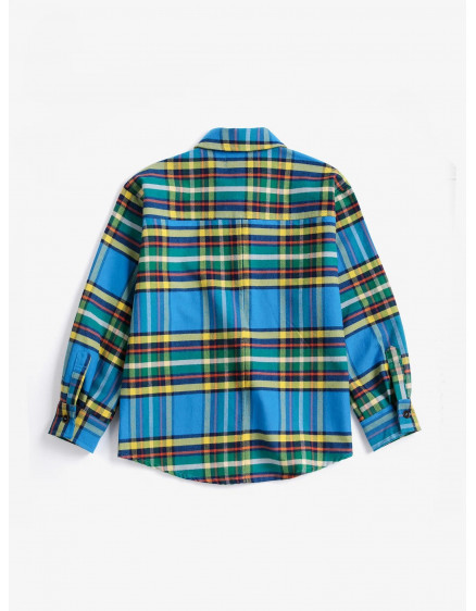 Сорочка Tartan All Over Blue 4