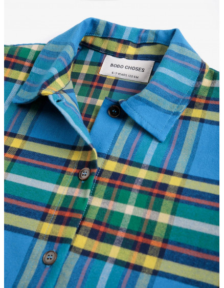 Сорочка Tartan All Over Blue 2