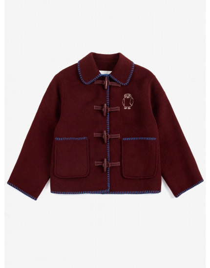 Пальто Curious Owl Burgundy