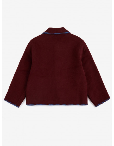 Пальто Curious Owl Burgundy 2
