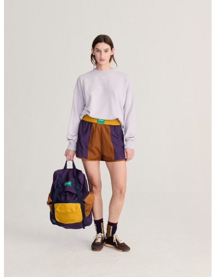 Color Block backpack Violet 2